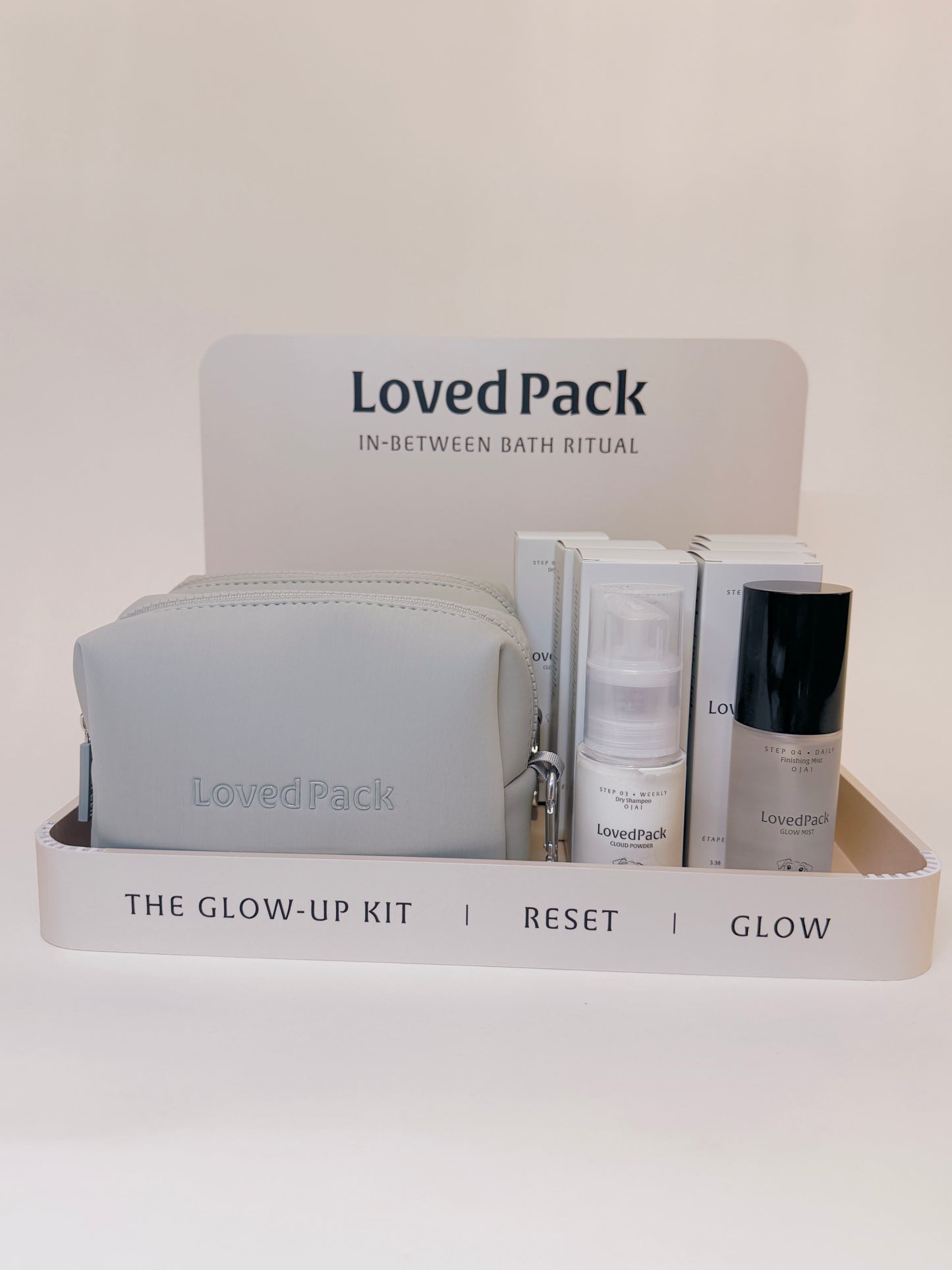 THE IN-BETWEEN BATH RITUAL —COUNTER DISPLAY